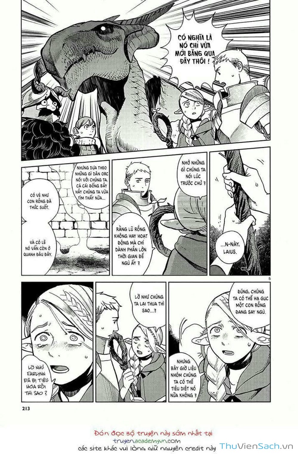 Truyện Tranh Mỹ Vị Hầm Ngục - Dungeon Meshi trang 606