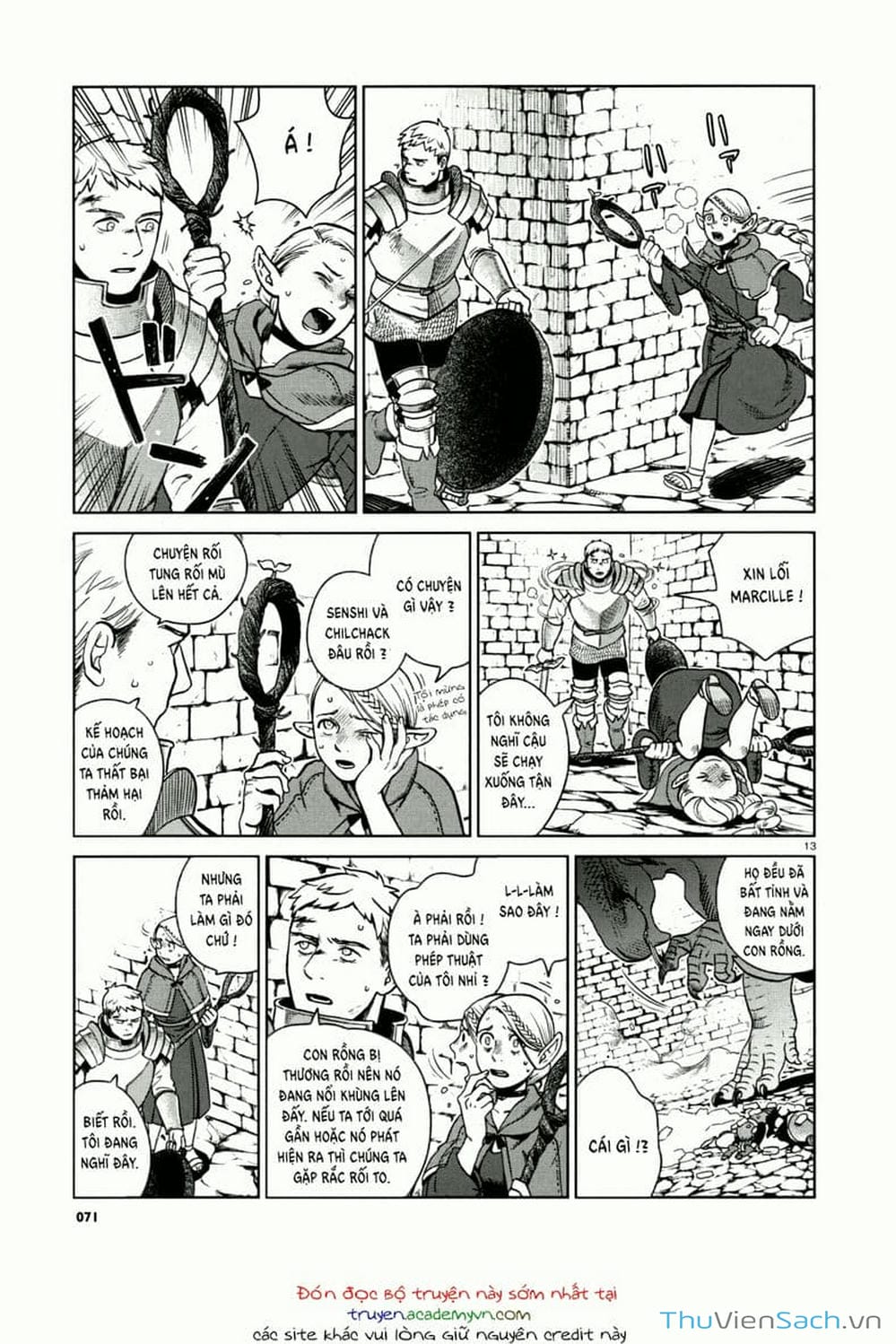 Truyện Tranh Mỹ Vị Hầm Ngục - Dungeon Meshi trang 664