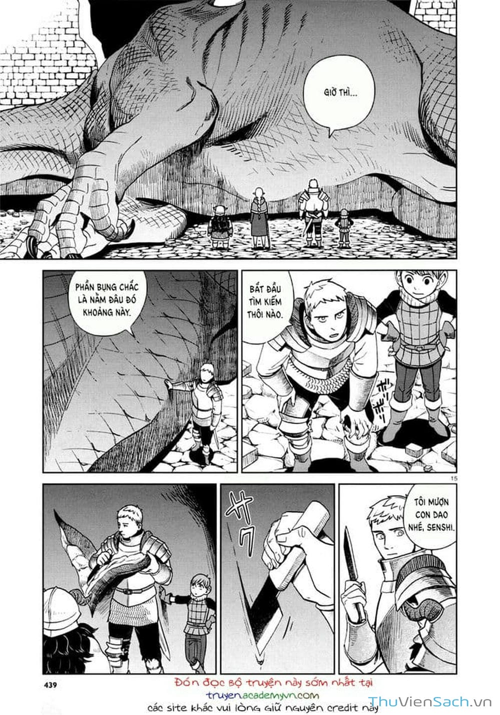 Truyện Tranh Mỹ Vị Hầm Ngục - Dungeon Meshi trang 692