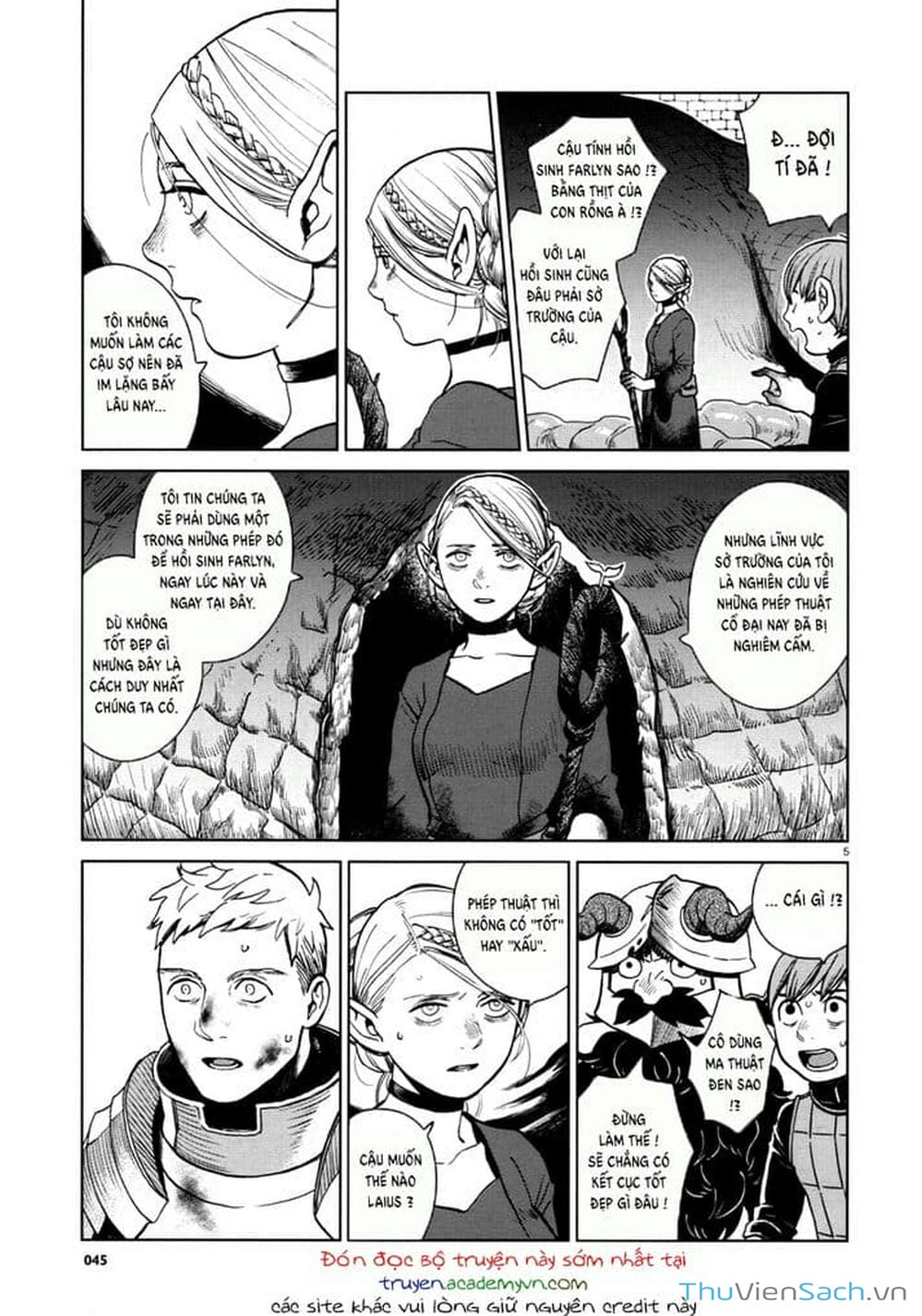 Truyện Tranh Mỹ Vị Hầm Ngục - Dungeon Meshi trang 704