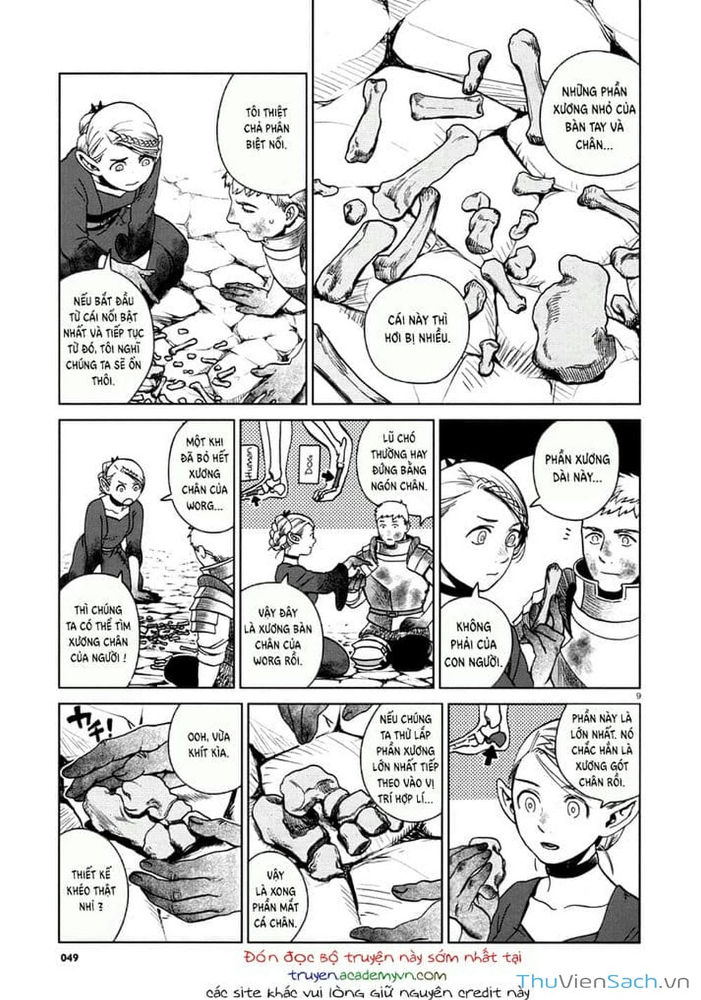 Truyện Tranh Mỹ Vị Hầm Ngục - Dungeon Meshi trang 708