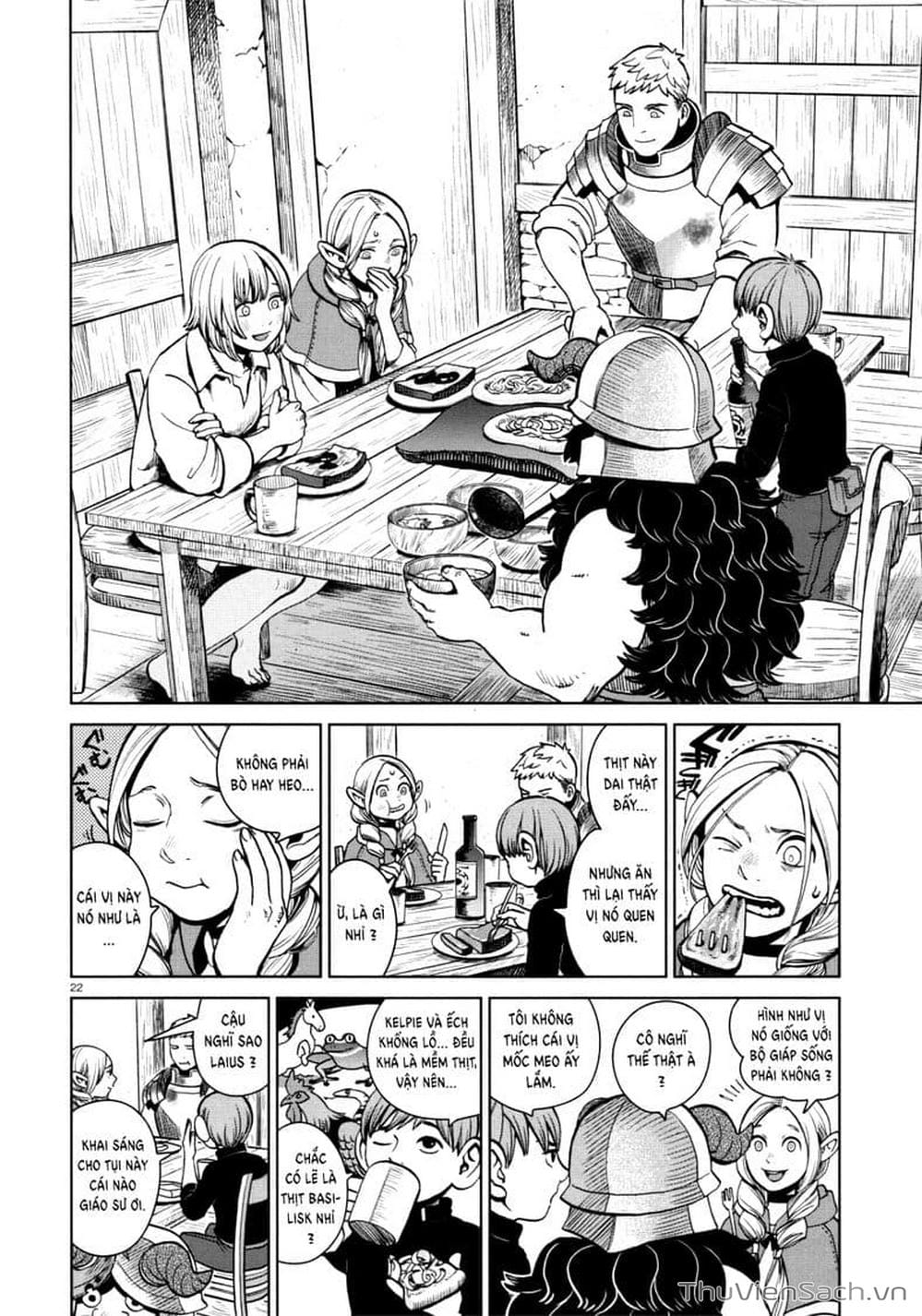 Truyện Tranh Mỹ Vị Hầm Ngục - Dungeon Meshi trang 742