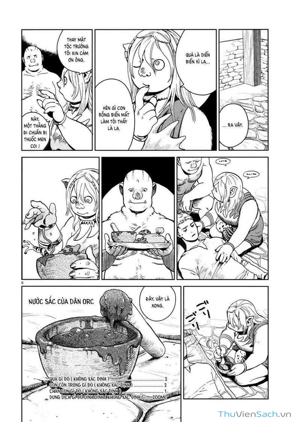 Truyện Tranh Mỹ Vị Hầm Ngục - Dungeon Meshi trang 790