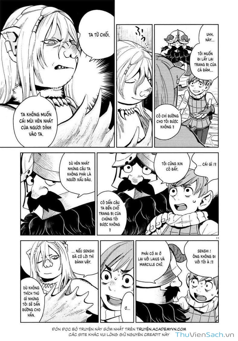 Truyện Tranh Mỹ Vị Hầm Ngục - Dungeon Meshi trang 795