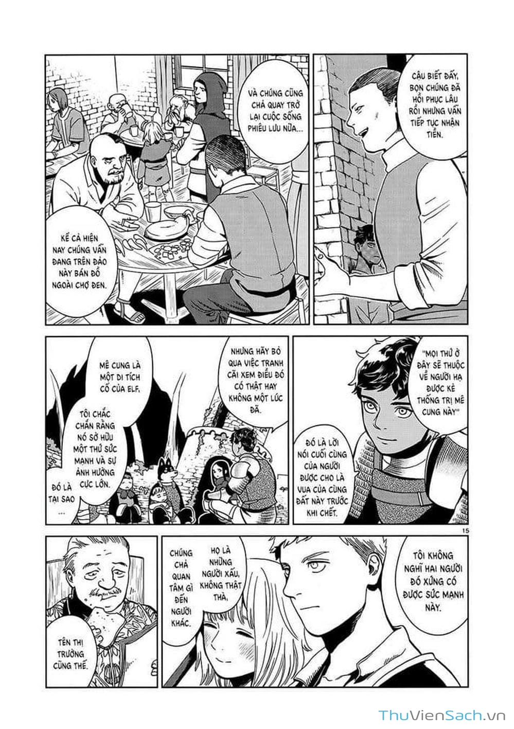 Truyện Tranh Mỹ Vị Hầm Ngục - Dungeon Meshi trang 884