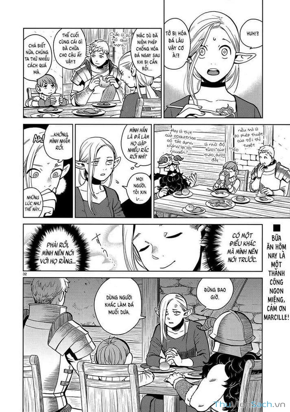 Truyện Tranh Mỹ Vị Hầm Ngục - Dungeon Meshi trang 929