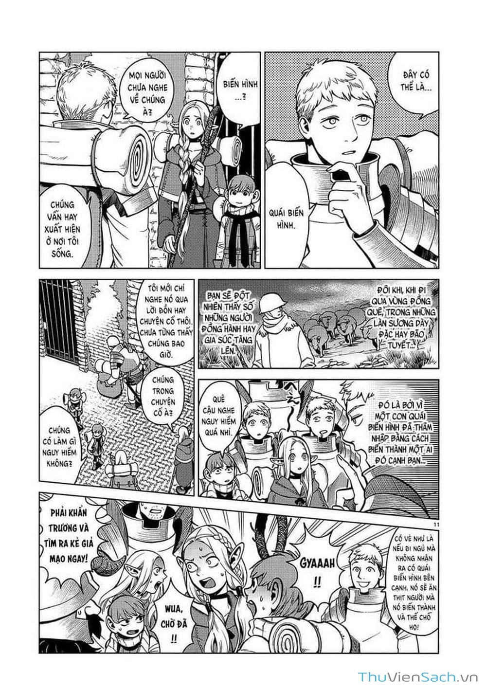 Truyện Tranh Mỹ Vị Hầm Ngục - Dungeon Meshi trang 1077