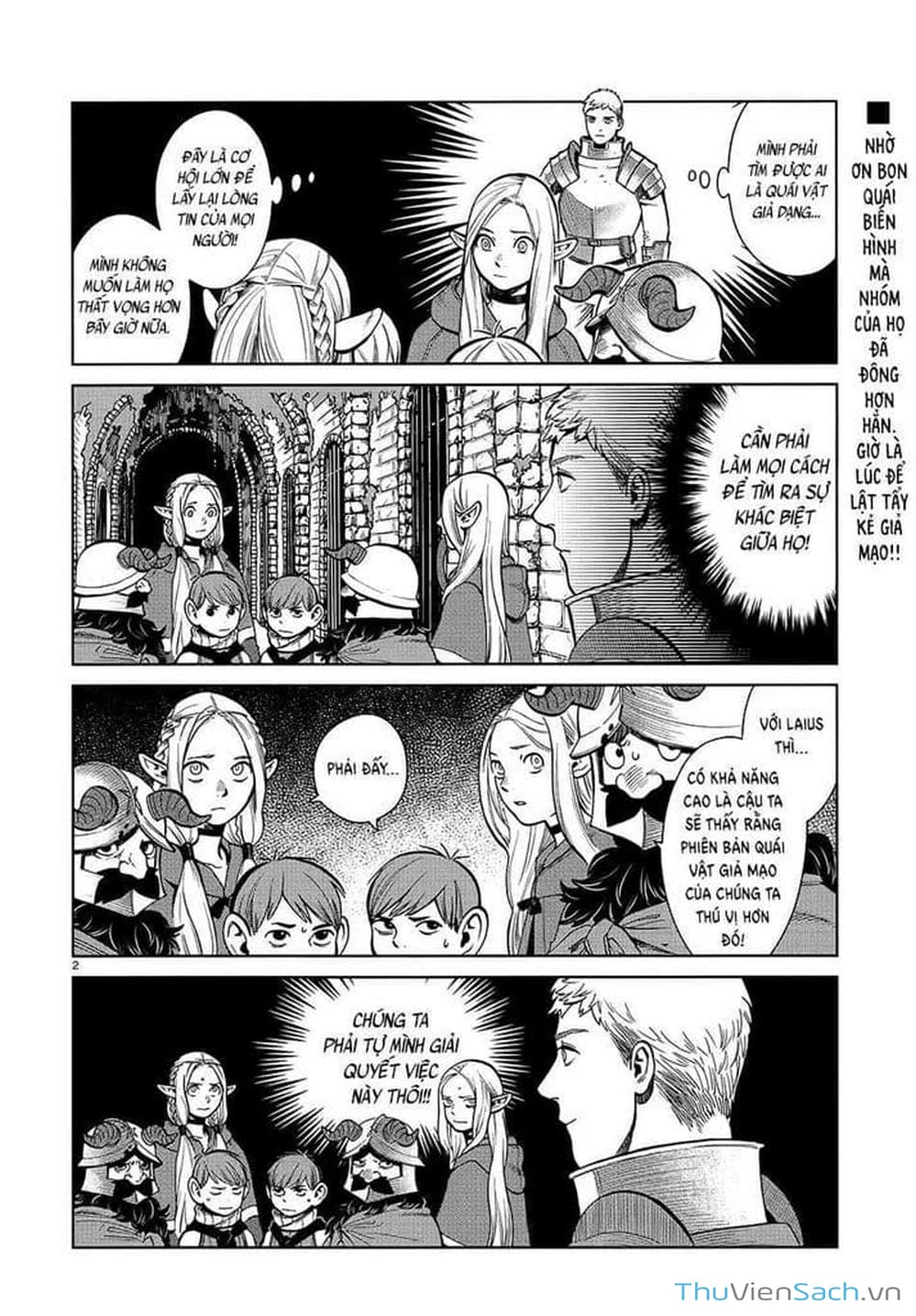 Truyện Tranh Mỹ Vị Hầm Ngục - Dungeon Meshi trang 1086