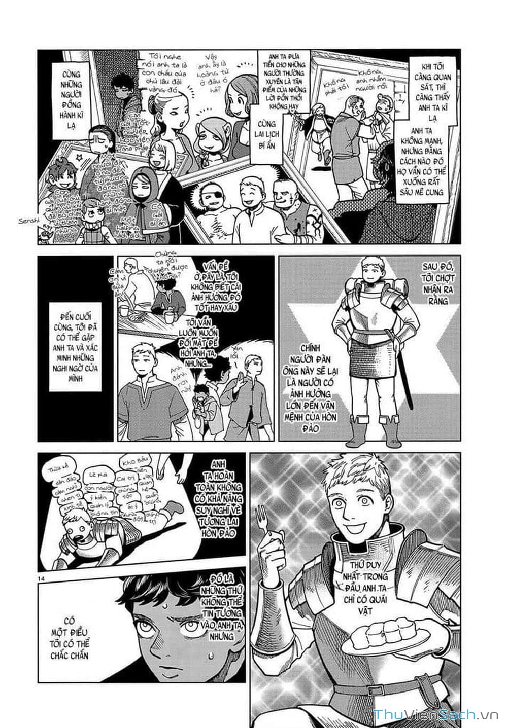 Truyện Tranh Mỹ Vị Hầm Ngục - Dungeon Meshi trang 1240