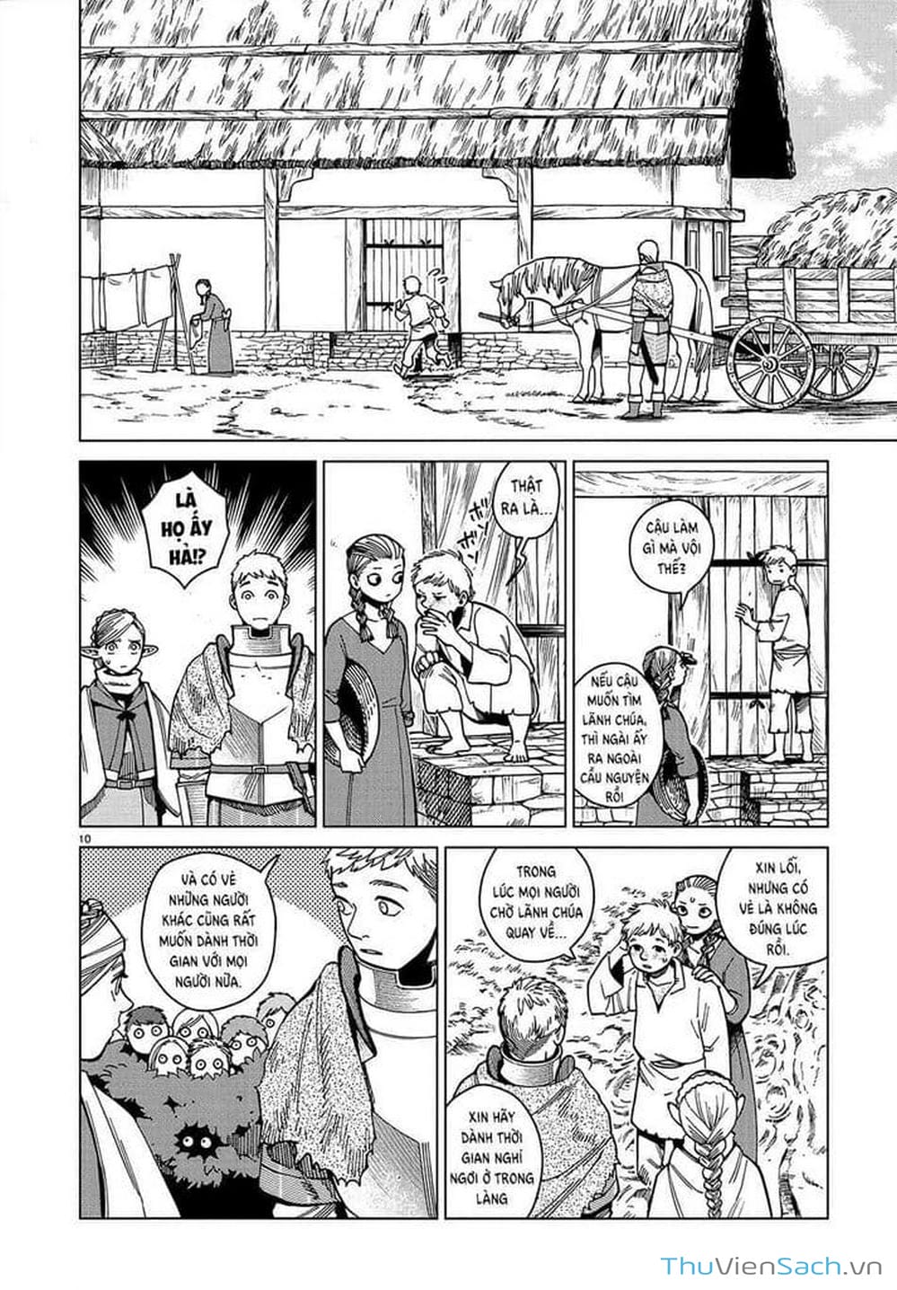 Truyện Tranh Mỹ Vị Hầm Ngục - Dungeon Meshi trang 1261