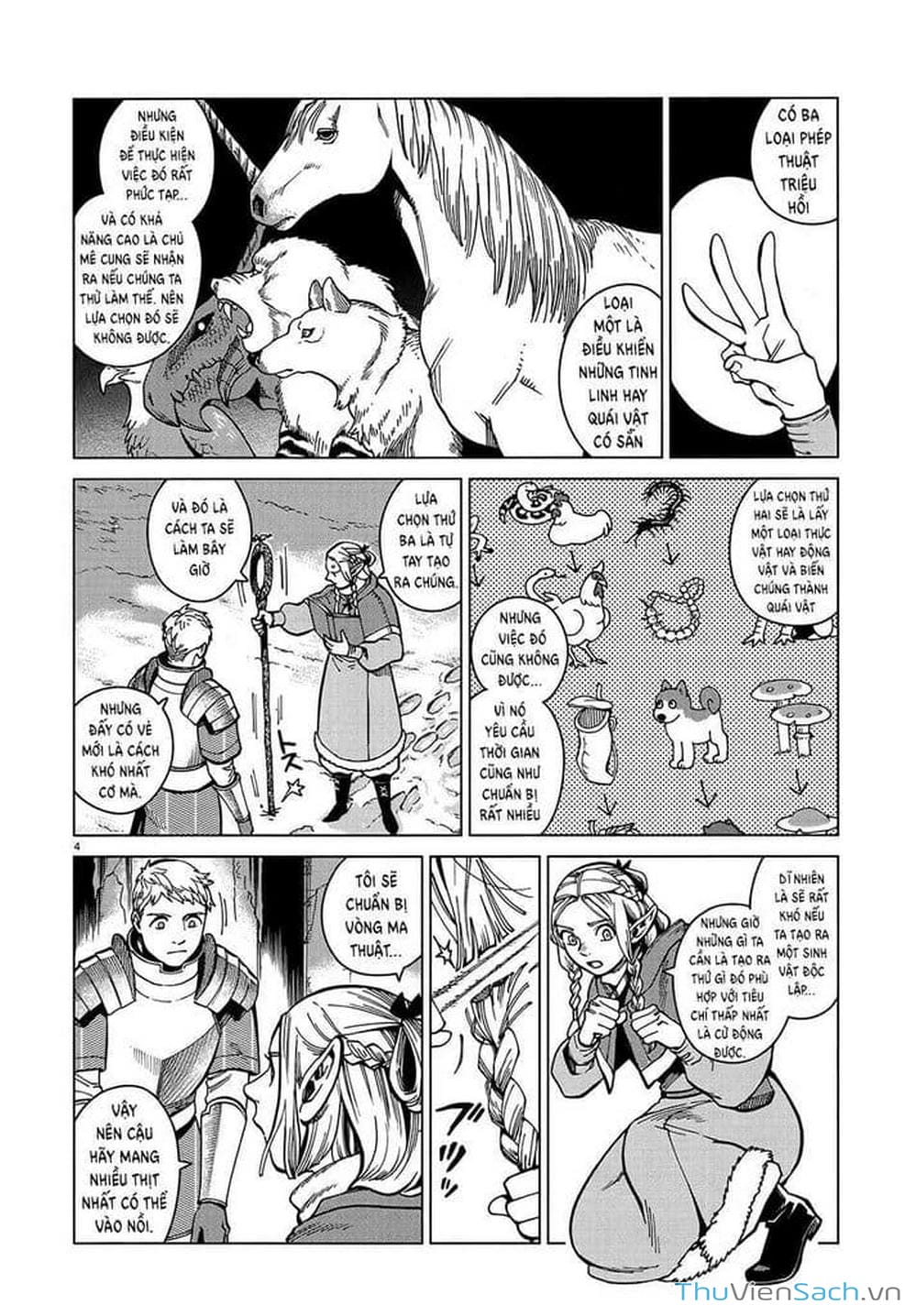 Truyện Tranh Mỹ Vị Hầm Ngục - Dungeon Meshi trang 1312