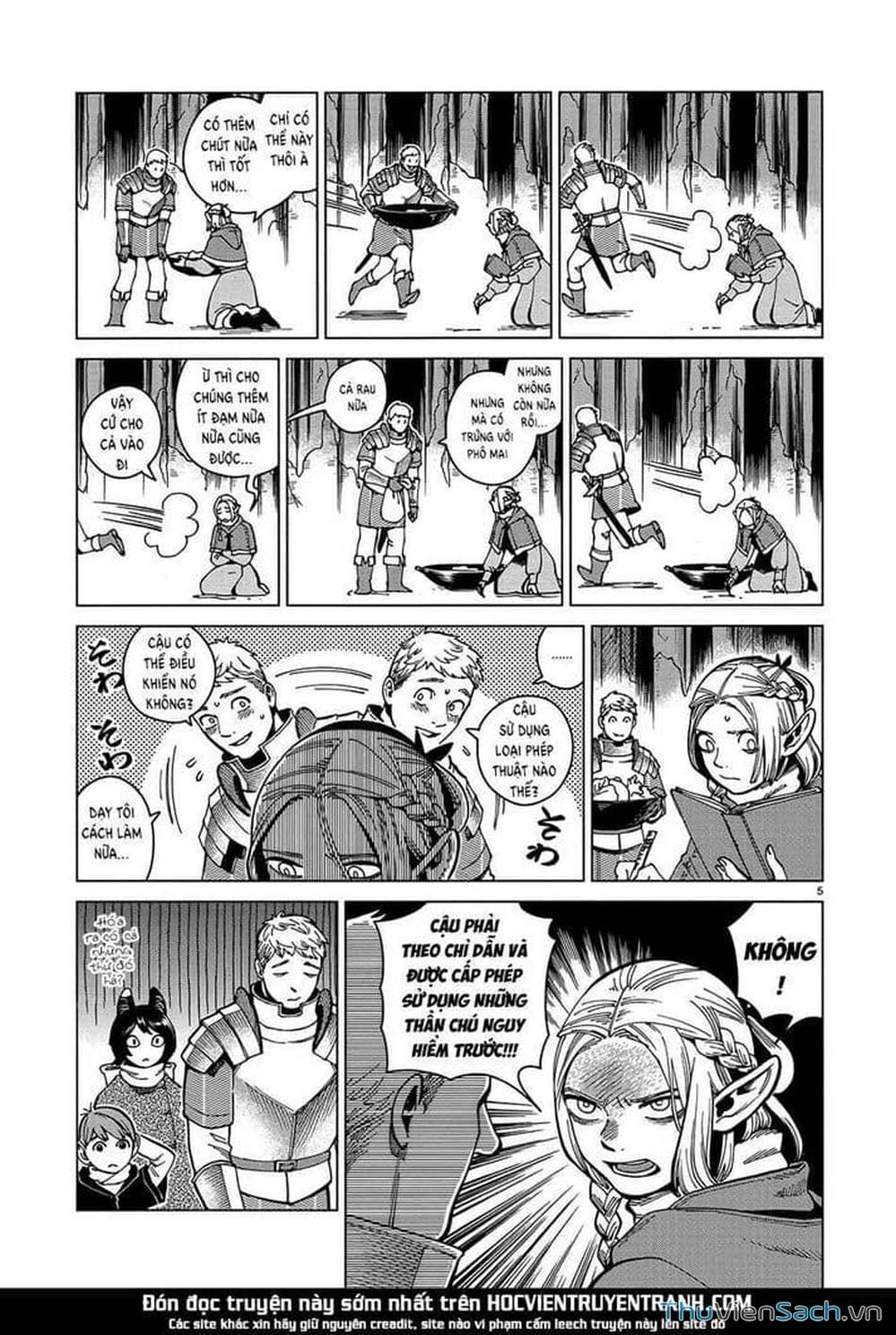 Truyện Tranh Mỹ Vị Hầm Ngục - Dungeon Meshi trang 1313