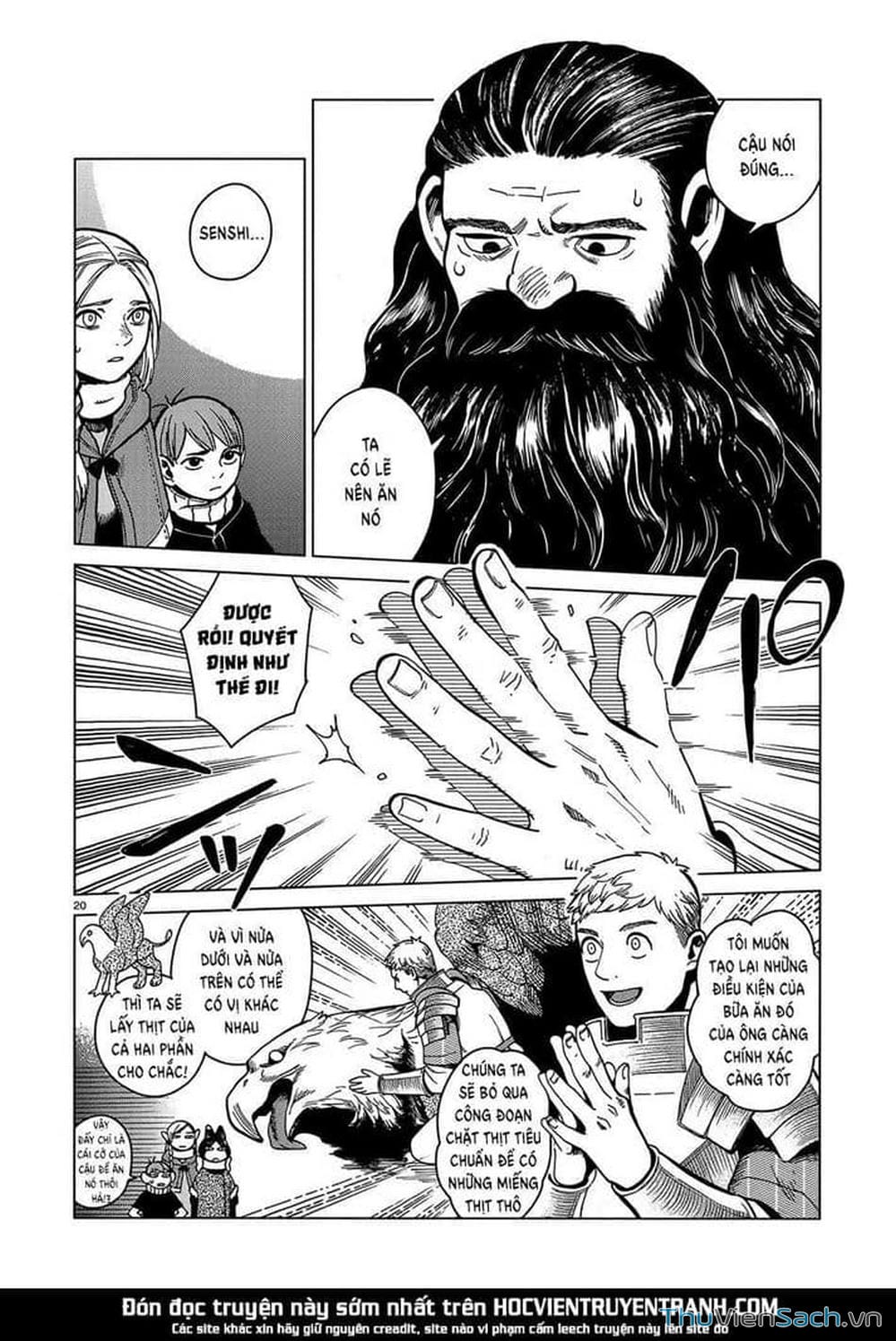 Truyện Tranh Mỹ Vị Hầm Ngục - Dungeon Meshi trang 1362