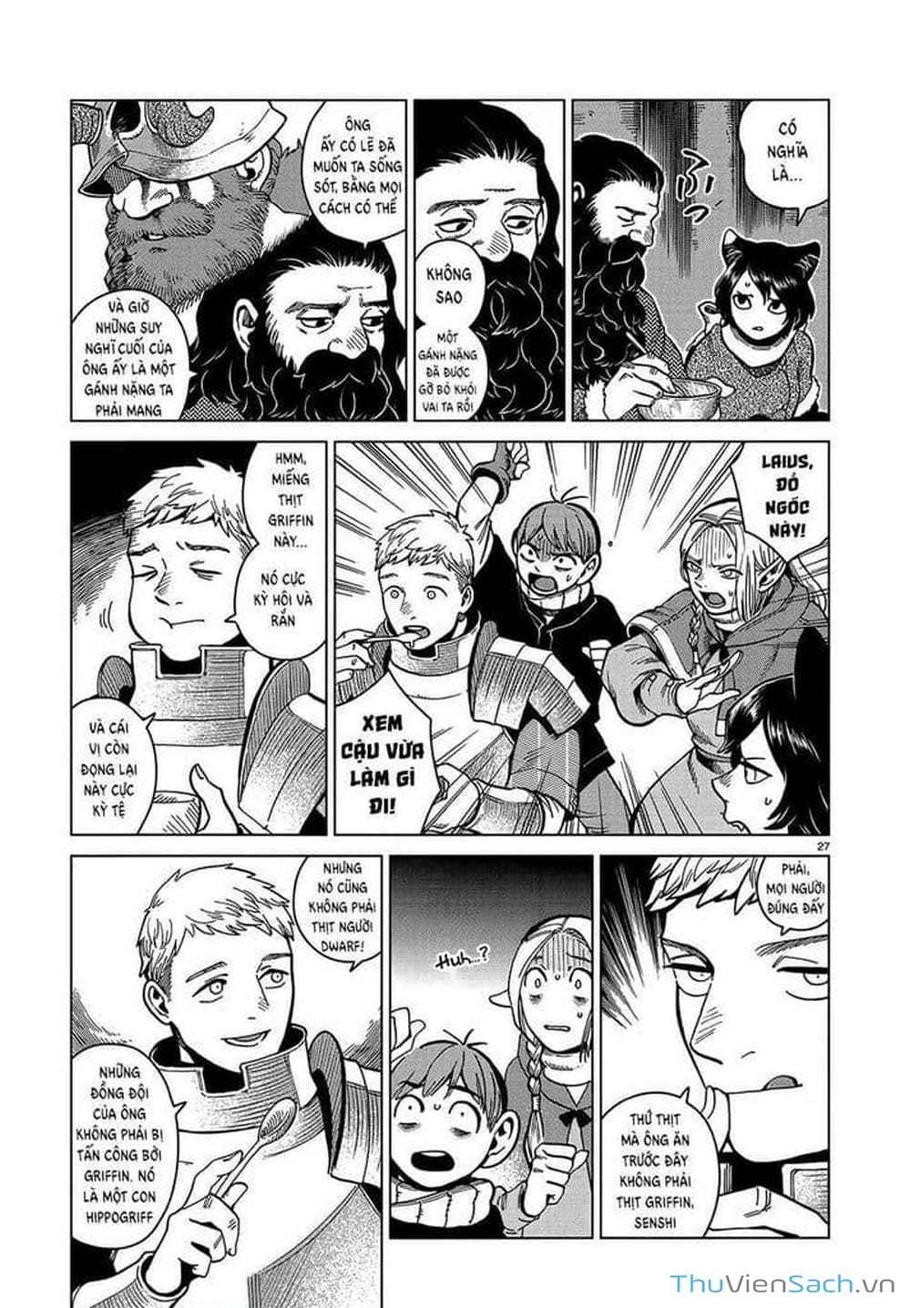 Truyện Tranh Mỹ Vị Hầm Ngục - Dungeon Meshi trang 1369