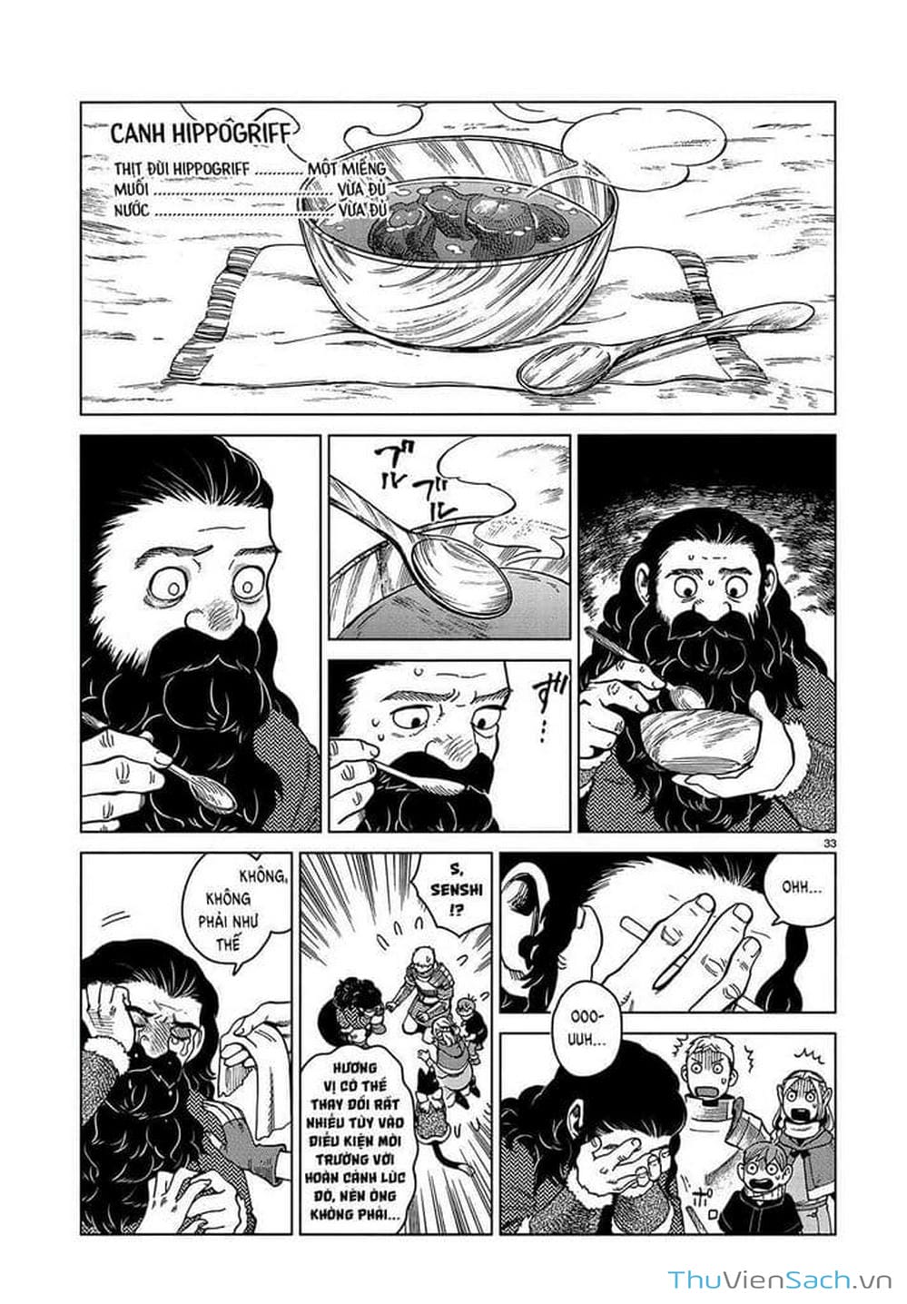 Truyện Tranh Mỹ Vị Hầm Ngục - Dungeon Meshi trang 1375