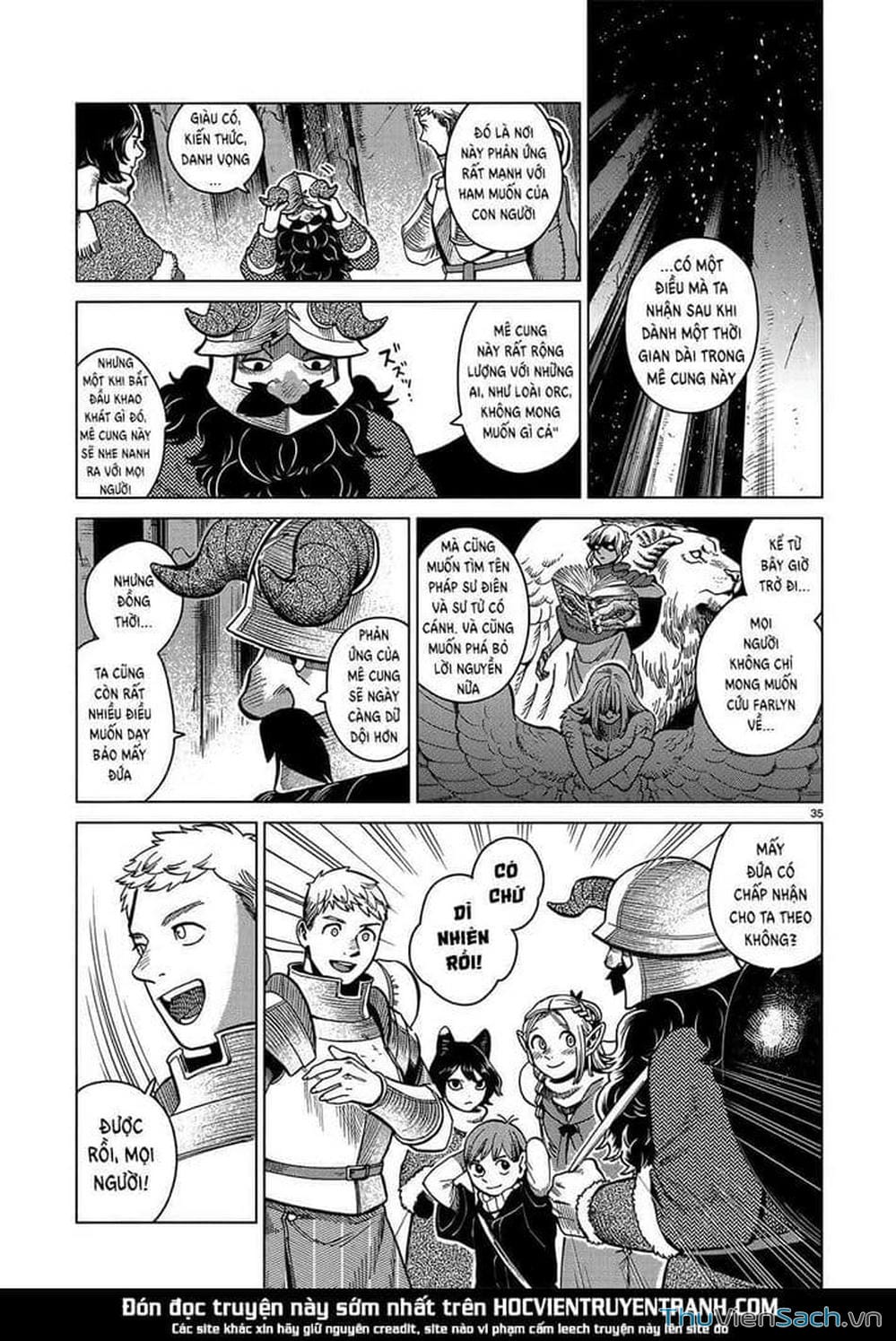 Truyện Tranh Mỹ Vị Hầm Ngục - Dungeon Meshi trang 1377