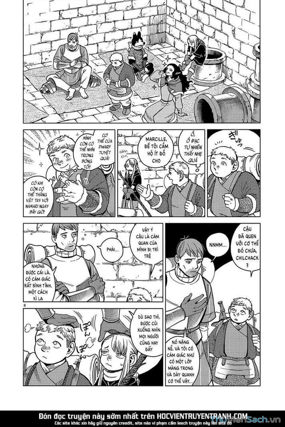 Truyện Tranh Mỹ Vị Hầm Ngục - Dungeon Meshi trang 1388