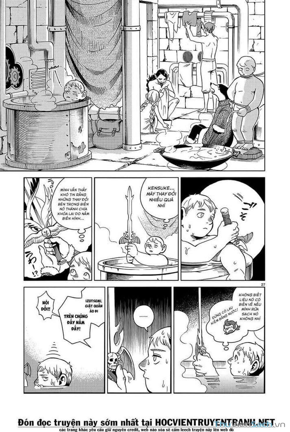 Truyện Tranh Mỹ Vị Hầm Ngục - Dungeon Meshi trang 1438