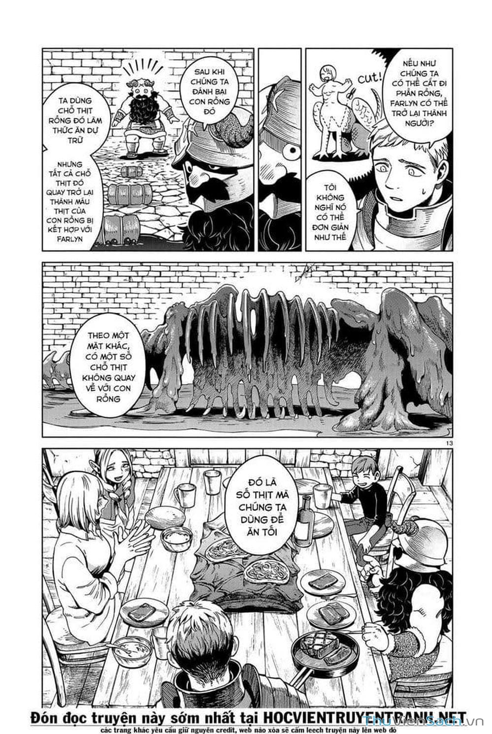 Truyện Tranh Mỹ Vị Hầm Ngục - Dungeon Meshi trang 1459