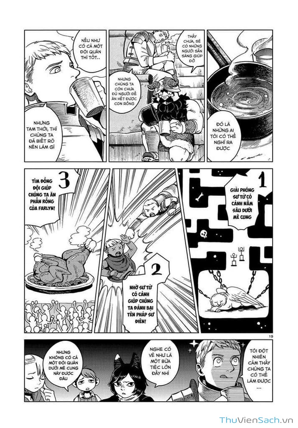 Truyện Tranh Mỹ Vị Hầm Ngục - Dungeon Meshi trang 1465