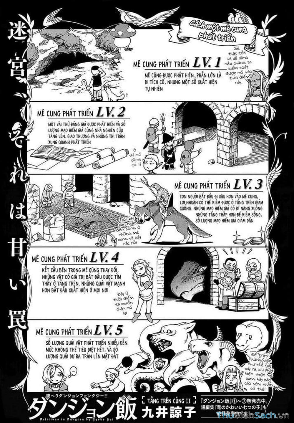 Truyện Tranh Mỹ Vị Hầm Ngục - Dungeon Meshi trang 1488