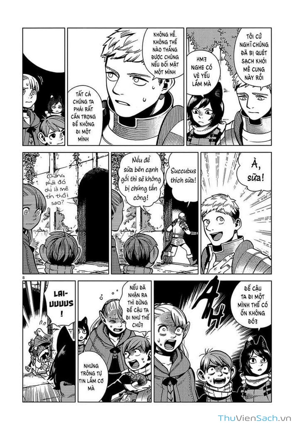 Truyện Tranh Mỹ Vị Hầm Ngục - Dungeon Meshi trang 1617