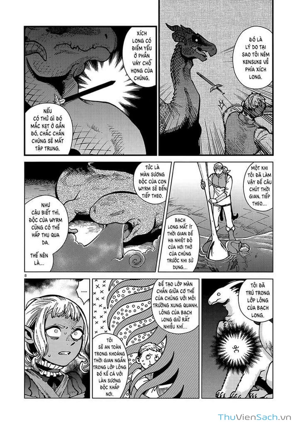 Truyện Tranh Mỹ Vị Hầm Ngục - Dungeon Meshi trang 2060