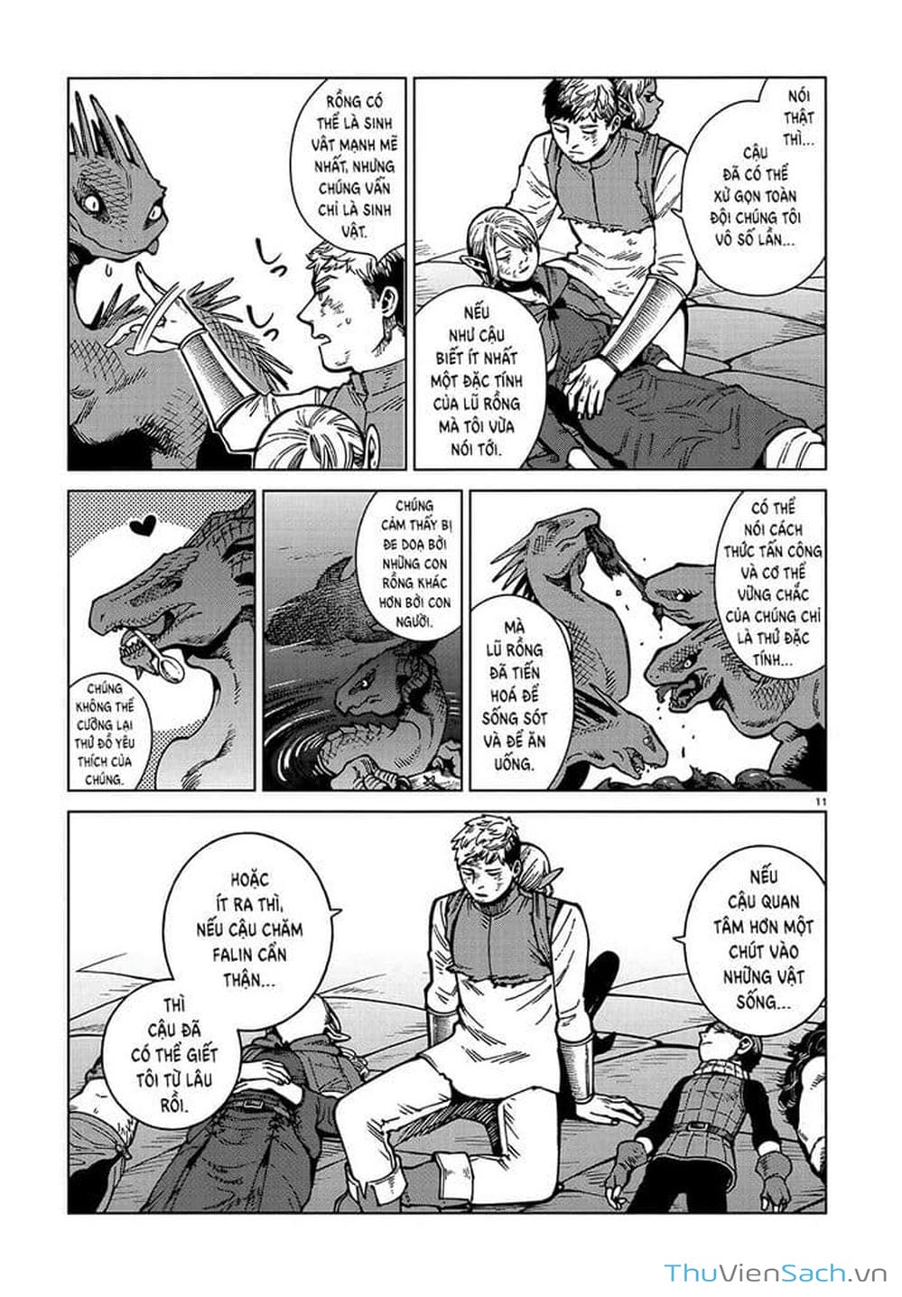 Truyện Tranh Mỹ Vị Hầm Ngục - Dungeon Meshi trang 2063