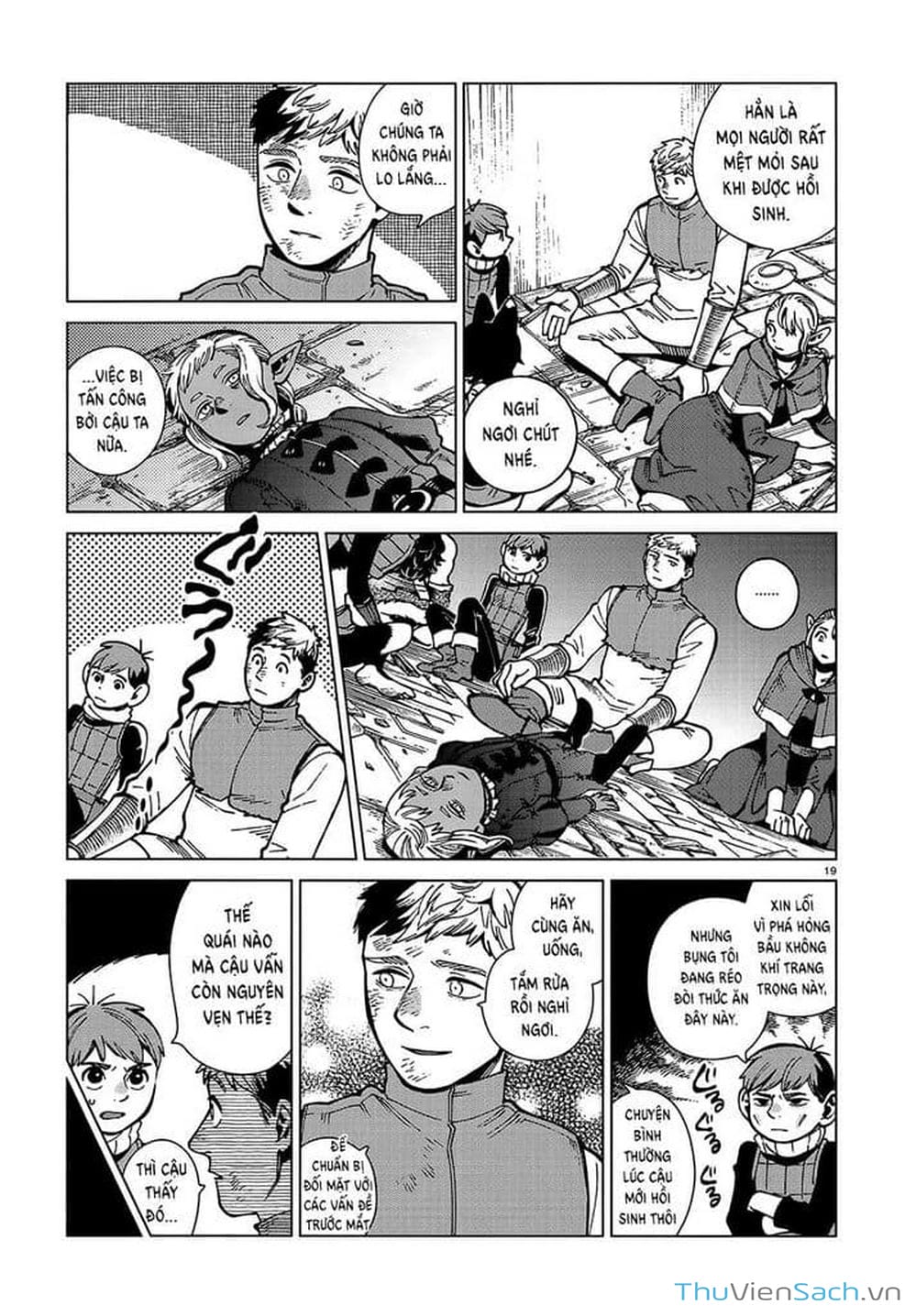 Truyện Tranh Mỹ Vị Hầm Ngục - Dungeon Meshi trang 2122