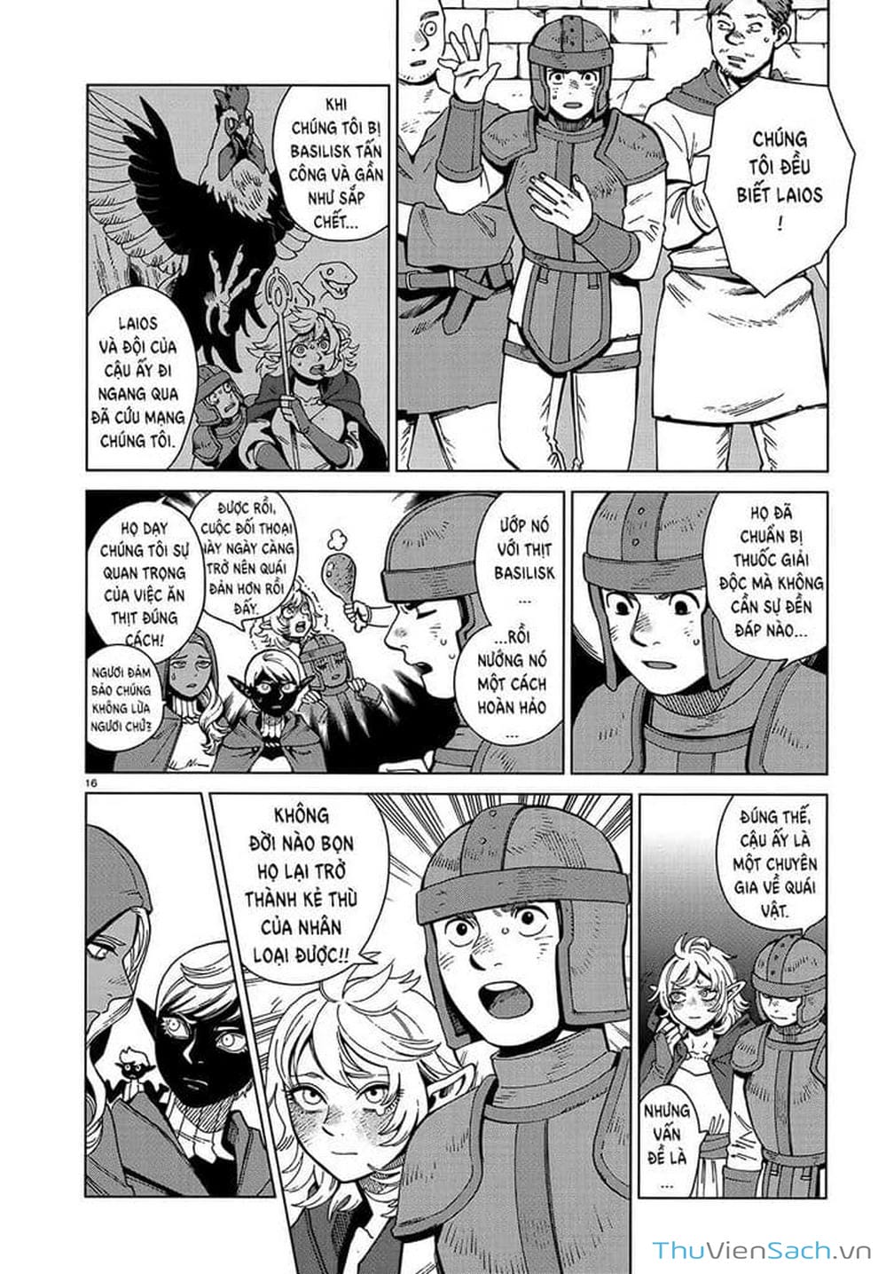 Truyện Tranh Mỹ Vị Hầm Ngục - Dungeon Meshi trang 2279