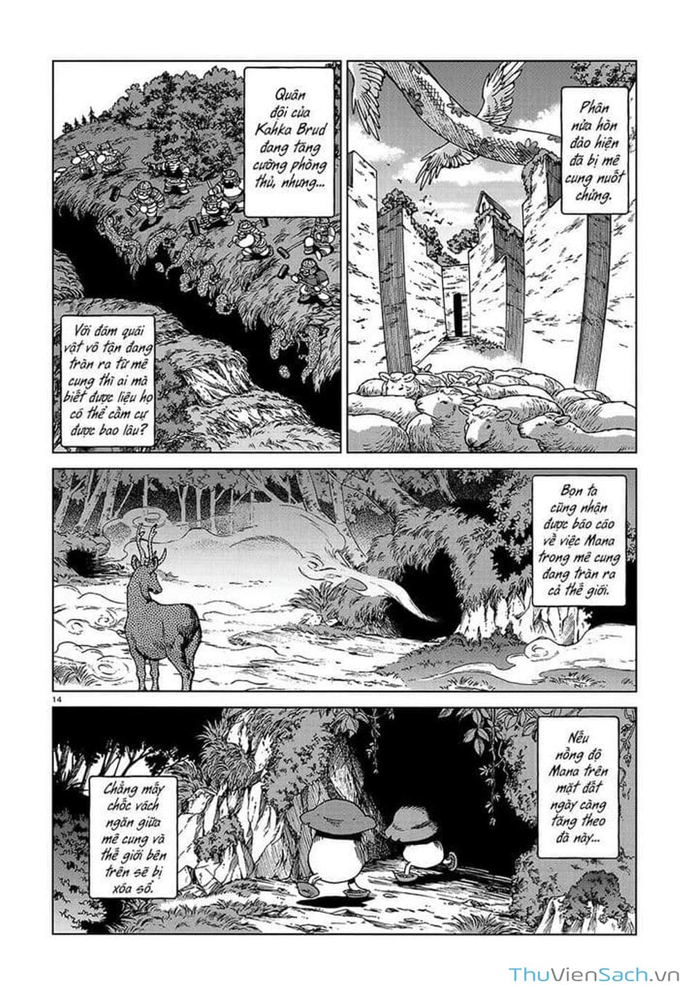 Truyện Tranh Mỹ Vị Hầm Ngục - Dungeon Meshi trang 2494