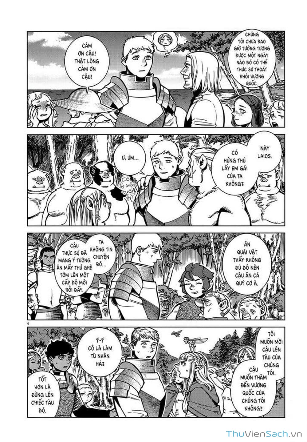 Truyện Tranh Mỹ Vị Hầm Ngục - Dungeon Meshi trang 2682