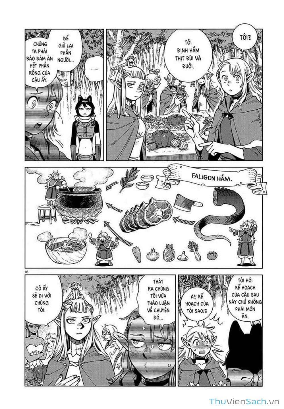 Truyện Tranh Mỹ Vị Hầm Ngục - Dungeon Meshi trang 2736