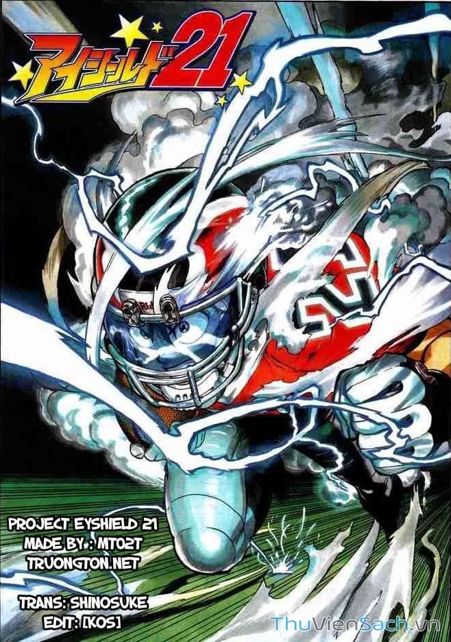 Truyện Tranh Lá Chắn Mắt - Eyeshield 21 trang 39