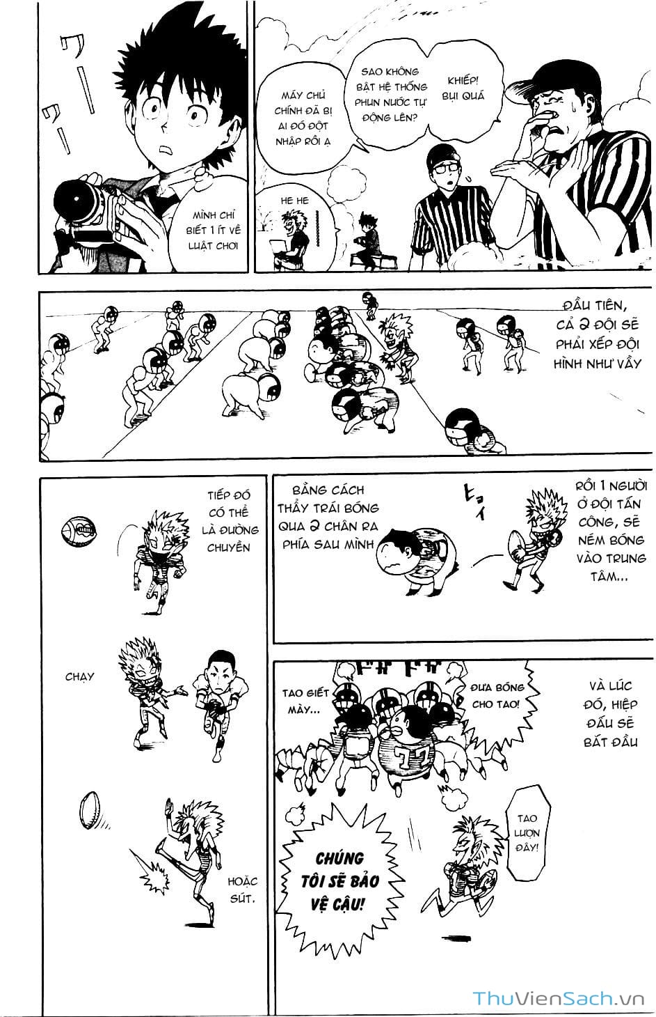 Truyện Tranh Lá Chắn Mắt - Eyeshield 21 trang 137