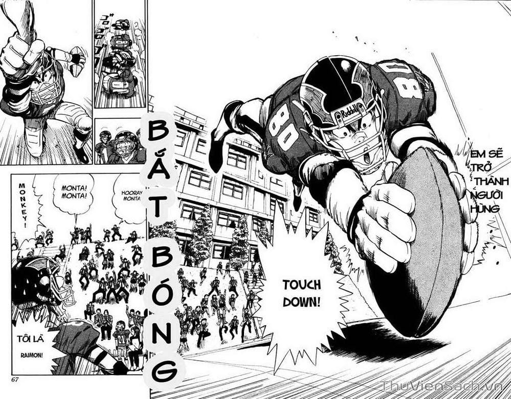 Truyện Tranh Lá Chắn Mắt - Eyeshield 21 trang 546