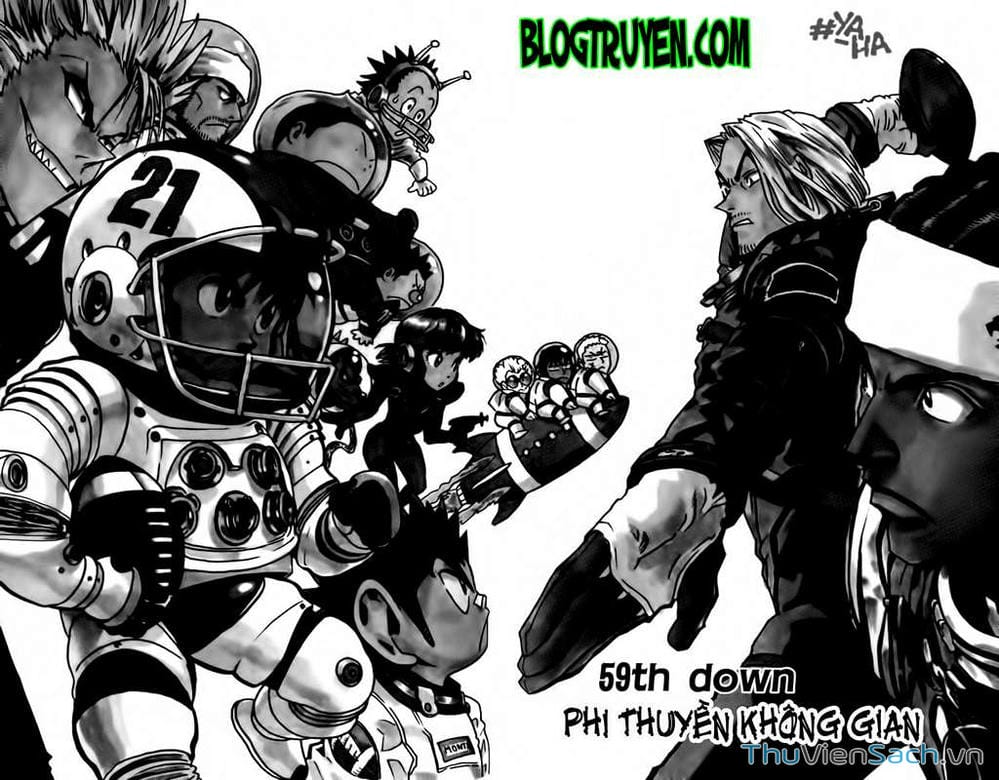 Truyện Tranh Lá Chắn Mắt - Eyeshield 21 trang 1122