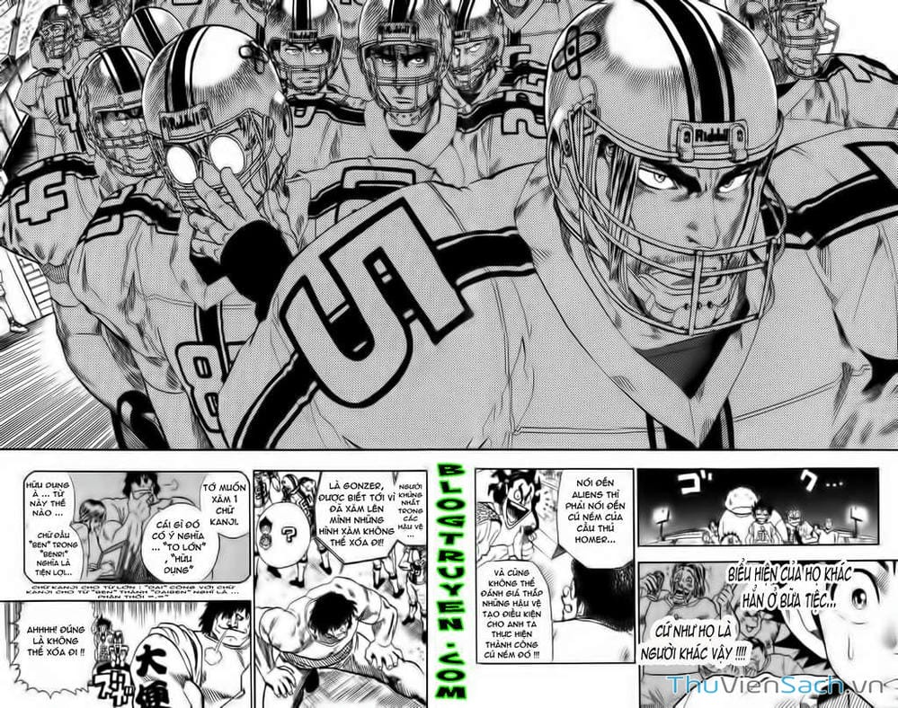 Truyện Tranh Lá Chắn Mắt - Eyeshield 21 trang 1172