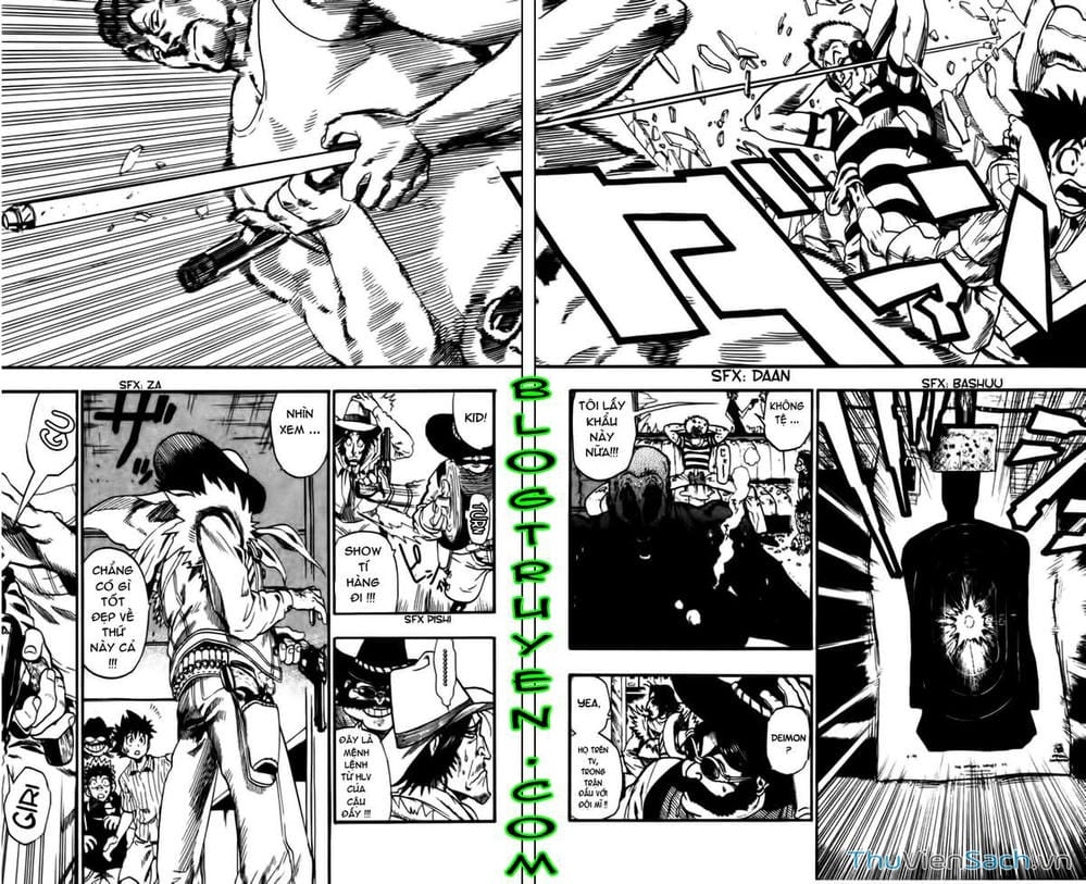 Truyện Tranh Lá Chắn Mắt - Eyeshield 21 trang 1421