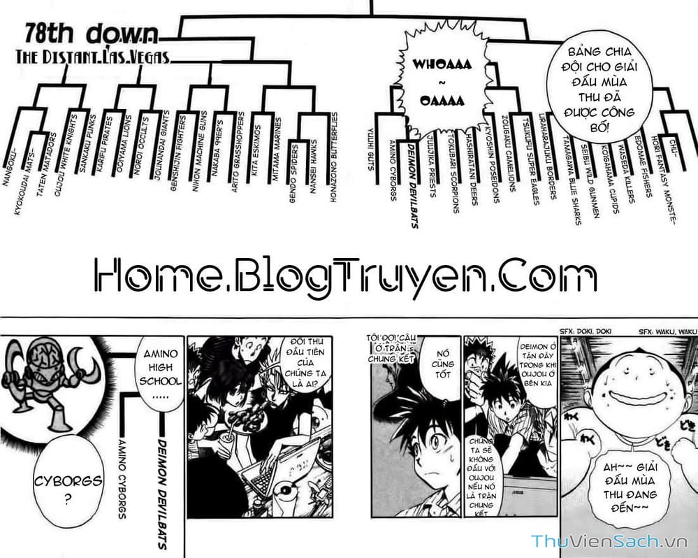 Truyện Tranh Lá Chắn Mắt - Eyeshield 21 trang 1534