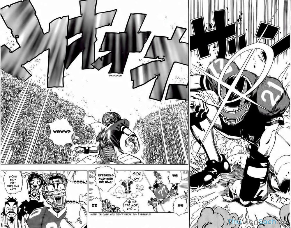 Truyện Tranh Lá Chắn Mắt - Eyeshield 21 trang 1930