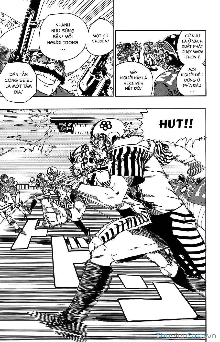 Truyện Tranh Lá Chắn Mắt - Eyeshield 21 trang 2702