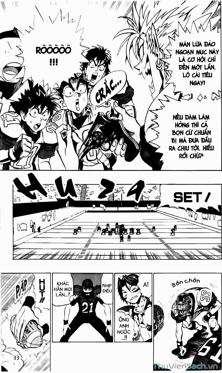 Truyện Tranh Lá Chắn Mắt - Eyeshield 21 trang 3238