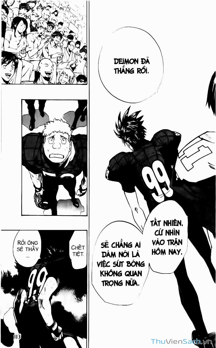 Truyện Tranh Lá Chắn Mắt - Eyeshield 21 trang 3316