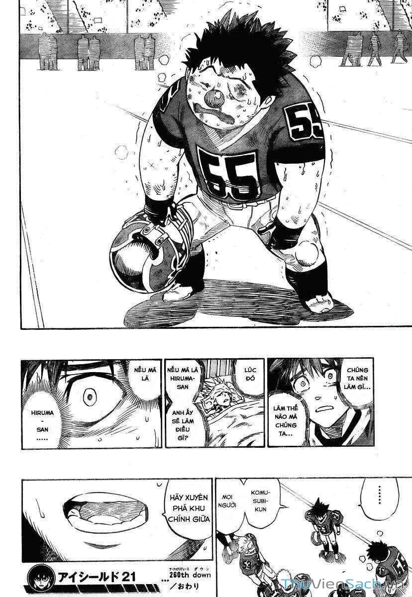 Truyện Tranh Lá Chắn Mắt - Eyeshield 21 trang 5136