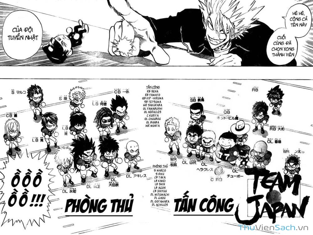 Truyện Tranh Lá Chắn Mắt - Eyeshield 21 trang 6002