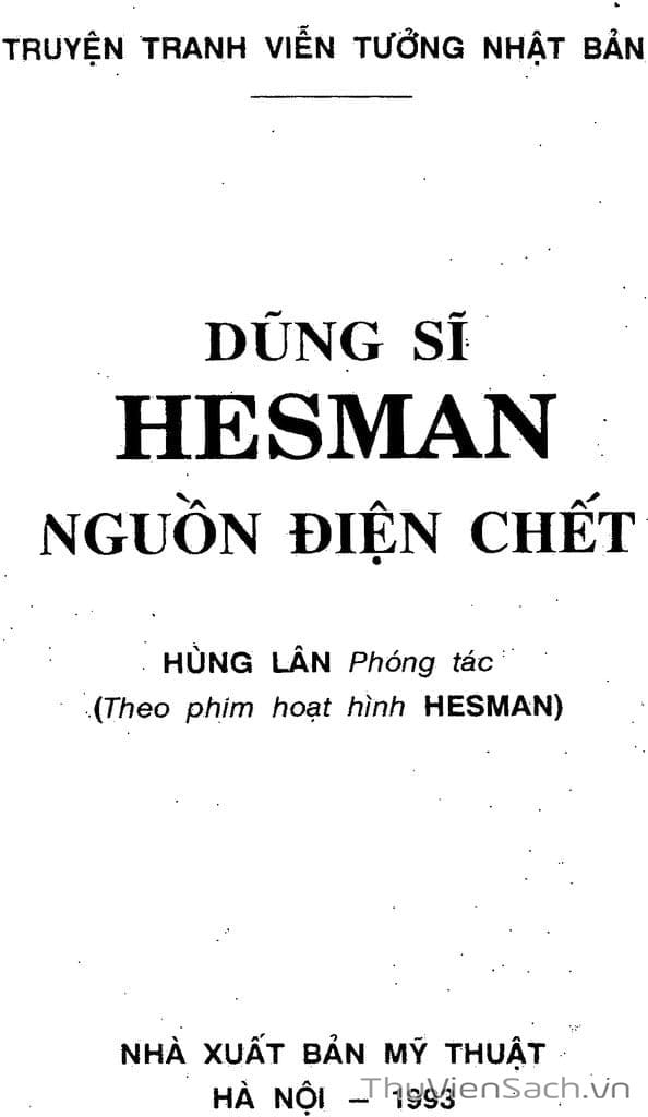 Truyện Tranh Dũng Sĩ Hesman trang 627