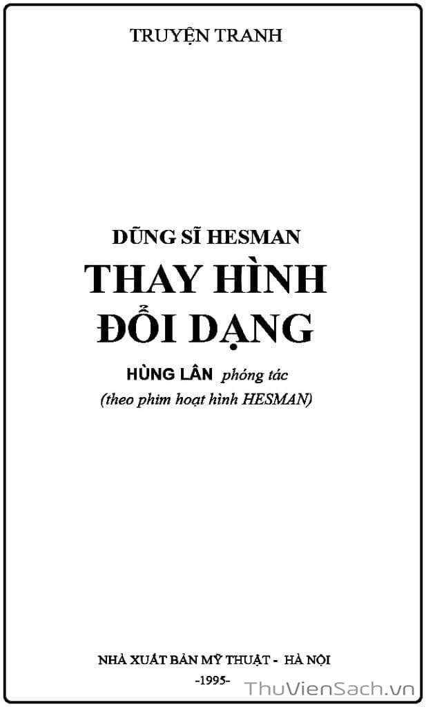 Truyện Tranh Dũng Sĩ Hesman trang 6832