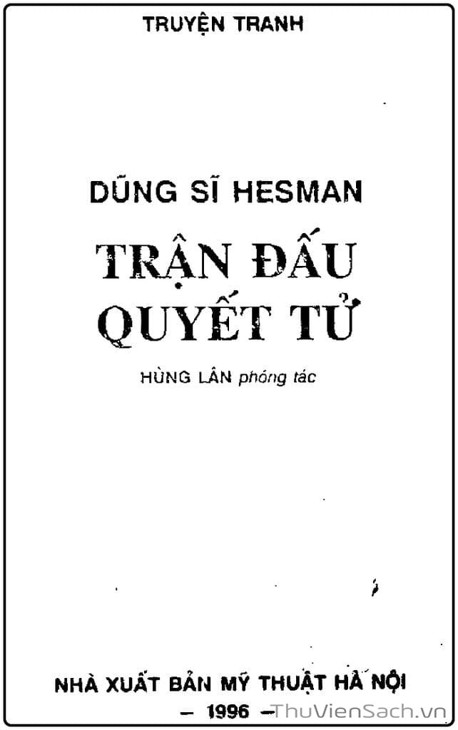 Truyện Tranh Dũng Sĩ Hesman trang 7732