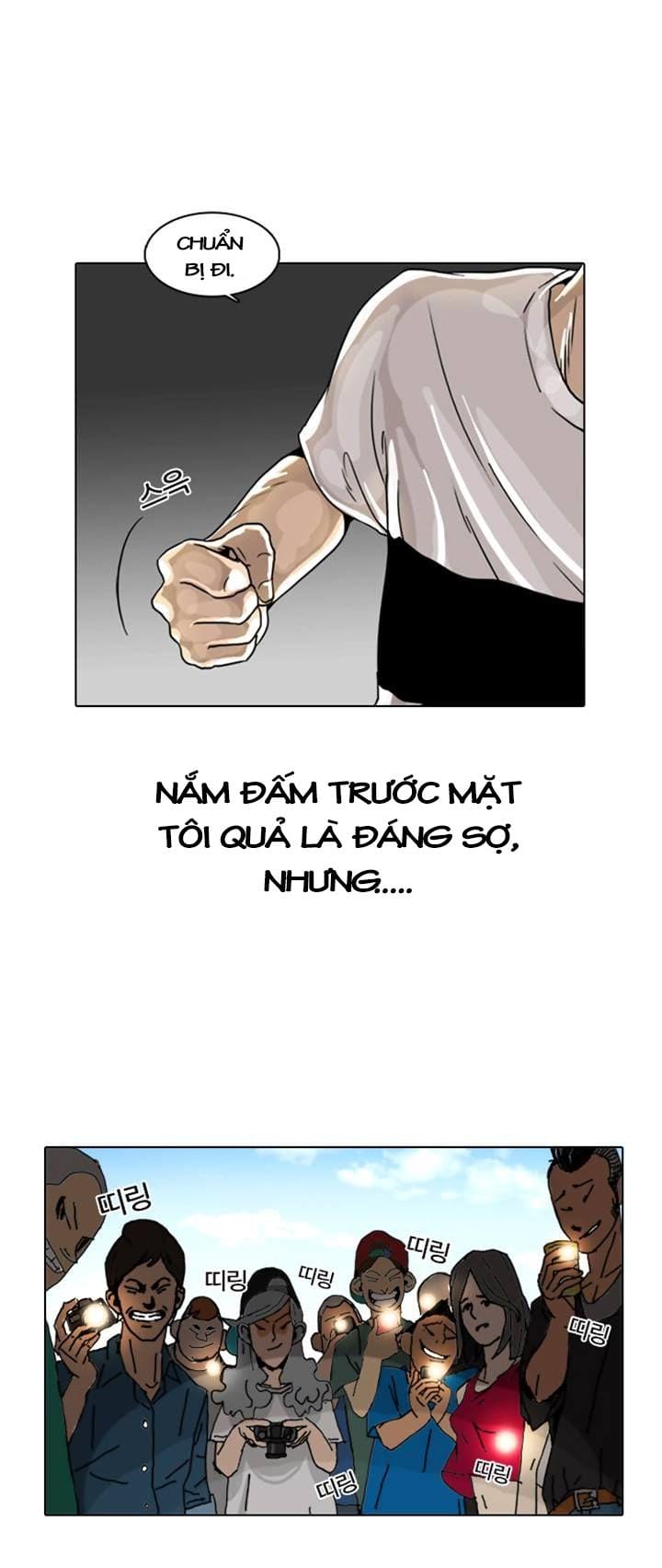 Truyện Tranh Hoán Đổi Diệu Kỳ - Lookism trang 161